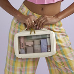 Boutique clear window travel case