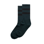 RELAX STRIPE SOCKS (2 PK)