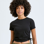 Women's TriDri® ruched crop top