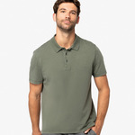 Native Spirit Washed Jersey Polo Shirt