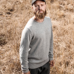 Native Spirit Raw Edge Merino Wool Sweater