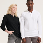 SOL'S Unisex Planet Long Sleeve Piqué Polo Shirt