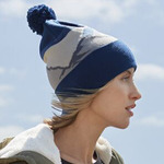 Beechfield Mountain Peaks Pom Pom Beanie