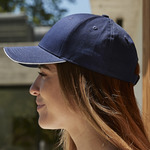 Beechfield EarthAware® Classic Organic Cotton 6 Panel Sandwich Peak Cap
