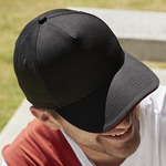 Beechfield EarthAware® Classic Organic Cotton 5 Panel Sandwich Peak Cap