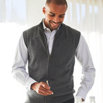 Brook Taverner Lincoln Knitted Zip Gilet