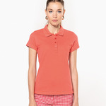 Kariban Ladies Short Sleeve Piqué Polo Shirt