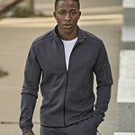 Tee Jays Athletic Full Zip Sweat Cardigan