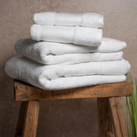 Towel City Organic Printable Border Hand Towel