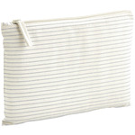 Westford Mill Striped Organic Cotton Accessory Pouch