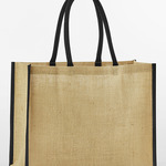 Westford Mill Natural Starched Jute Classic Shopper
