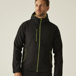Regatta Navigate Two Layer Hooded Soft Shell Jacket
