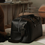 Tailored luxe PU weekender