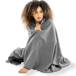 Recycled fleece blanket