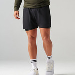 Double-layer sports shorts