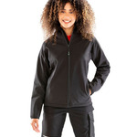 Result Ladies Recycled P'able Hood Shell