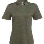 CALLAWAY BROKEN STRIPE TEXTURE LADIES' POLO