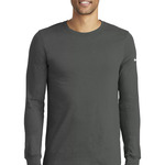 NIKE Dri-FIT COTTON/POLY LONG SLEEVE TEE