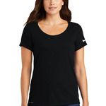 NIKE Dri-FIT COTTON/POLY SCOOP NECK LADIES' TEE